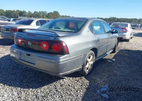 2004 Chevrolet Impala Ls from USA, damaged, VIN 2G1WH52KX49331560